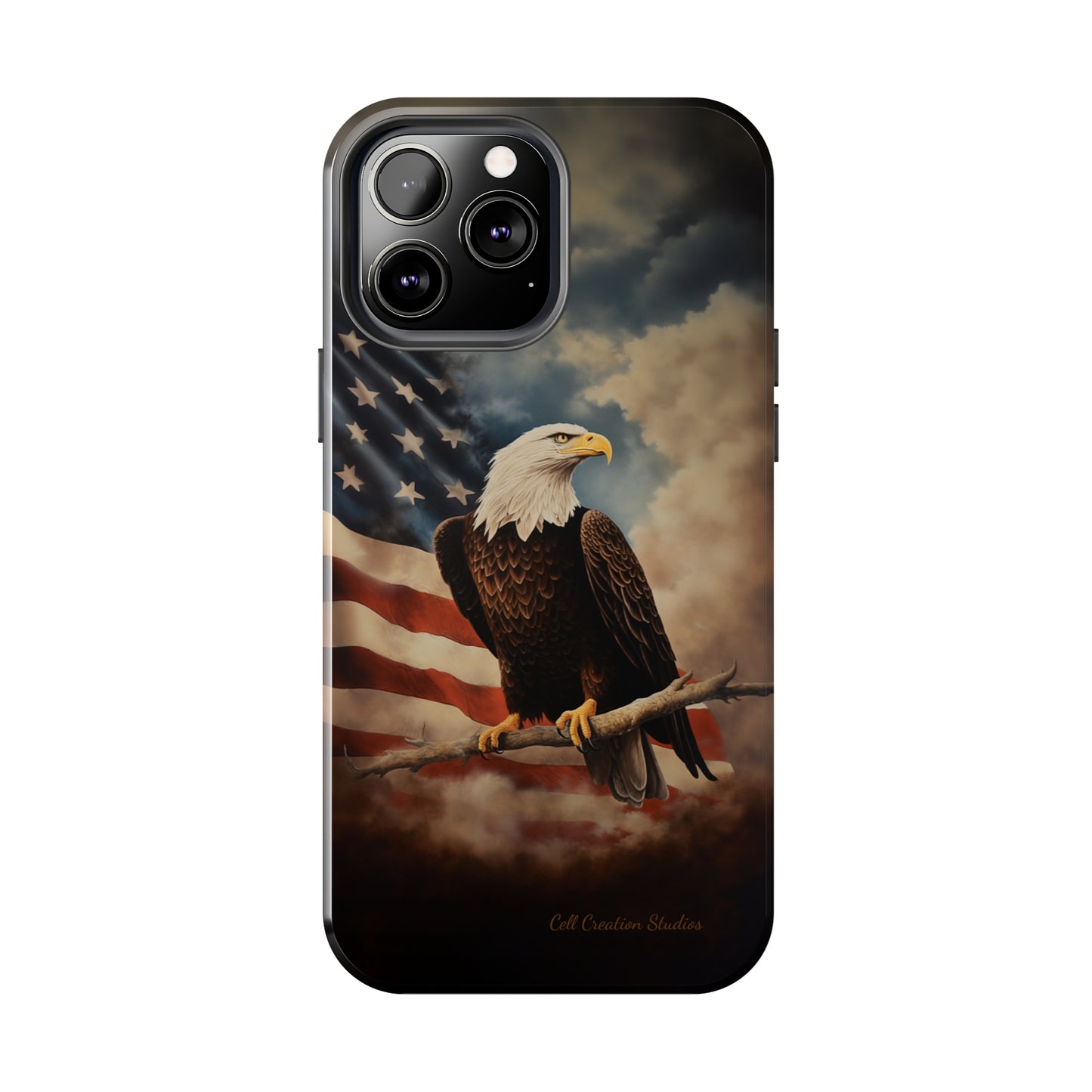 Introducing the "Eagle's Majesty" Cell Phone Case – Soar with American Pride -Tough Phone Cases