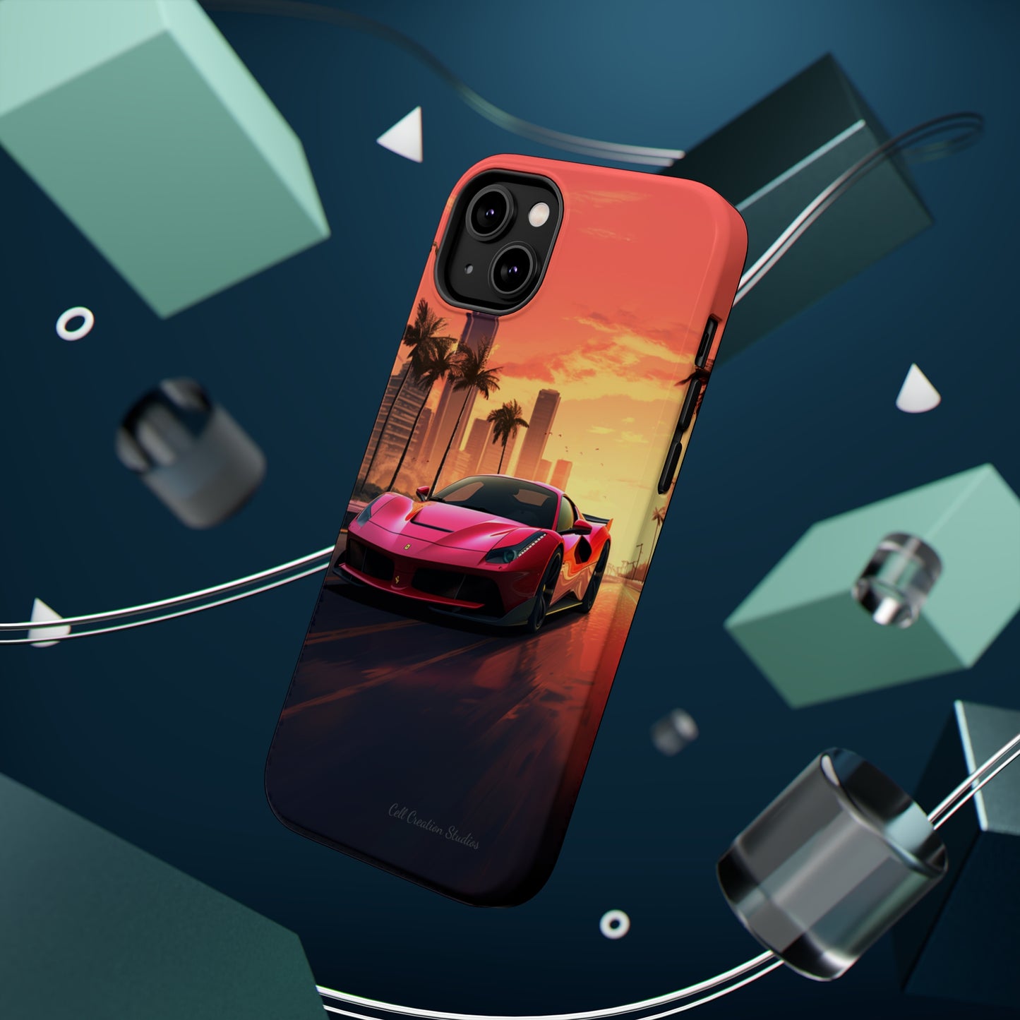 "Sunset Boulevard Ferrari Edition" -MagSafe Tough iPhone Cases