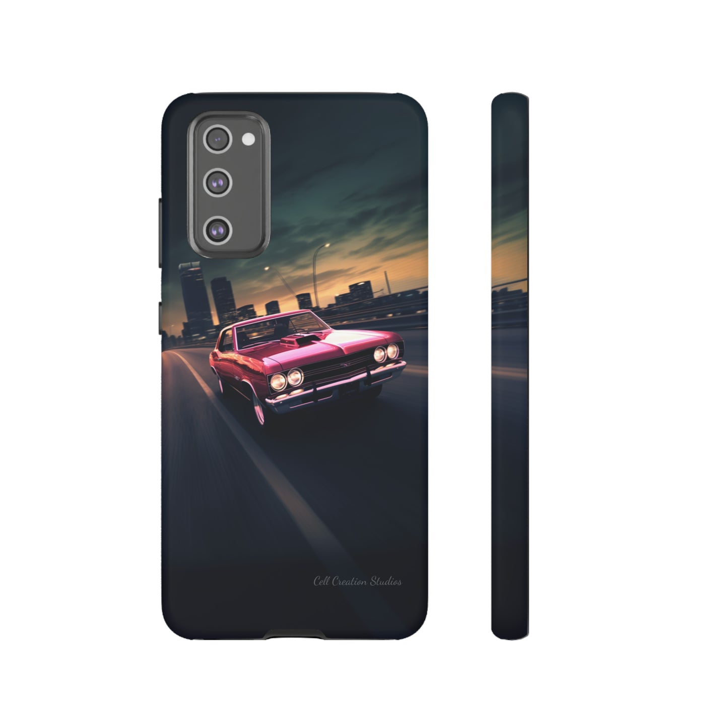 "Sunset City Cruise GTO Edition" -Tough Samsung Phone Cases