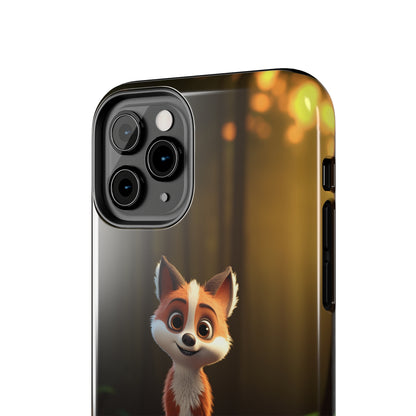 Introducing the "Enchanted Woods Fox" Cell Phone Case – Step into a Whimsical World of Adventure! -Tough Phone Cases