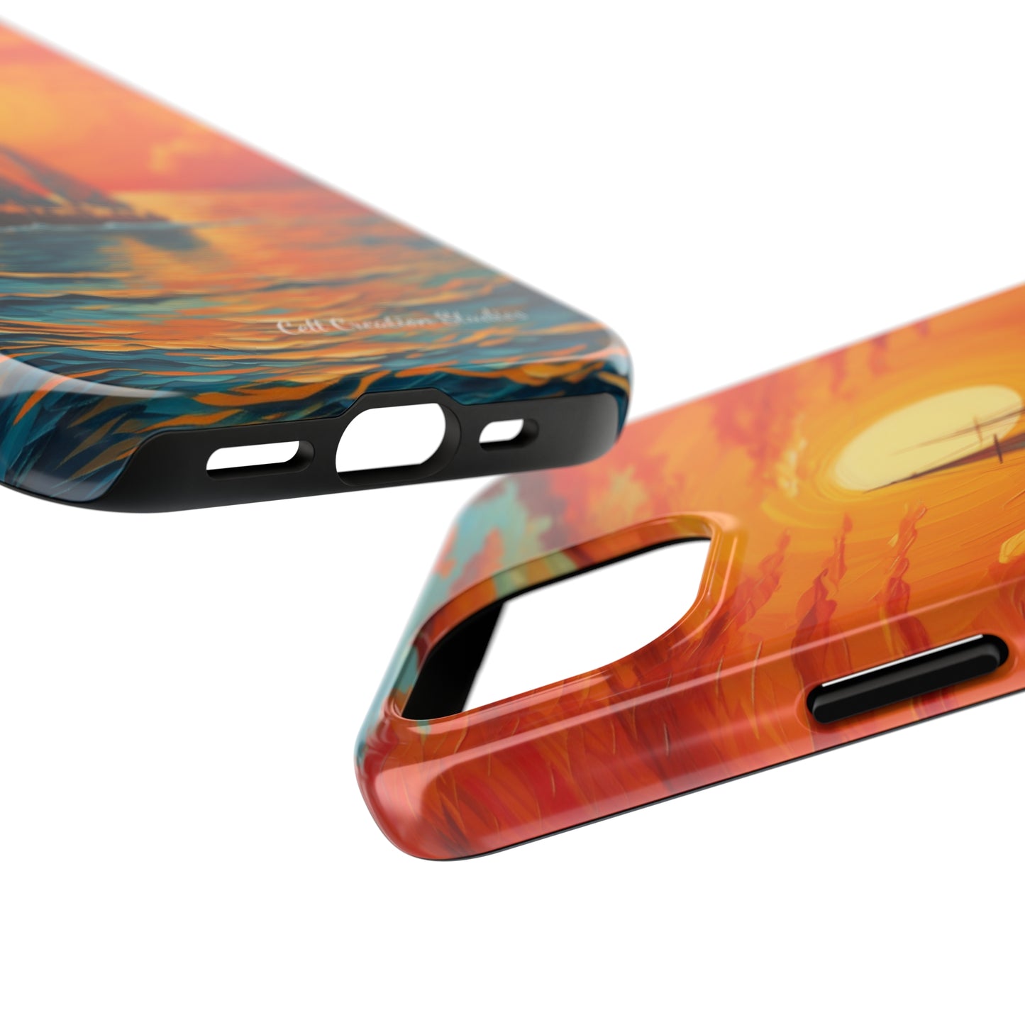 "Sailboat Sunset" -Tough iPhone Cases