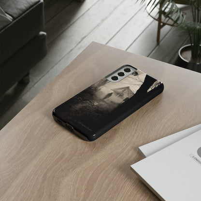 Introducing the "Ethereal Encounter" Cell Phone Case – Unveil the Mystery of the Ghostly Presence -Tough Cases