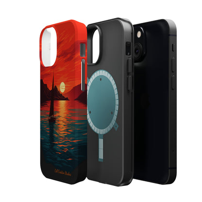 "Serenity at Sunset" -MagSafe Tough iPhone Cases