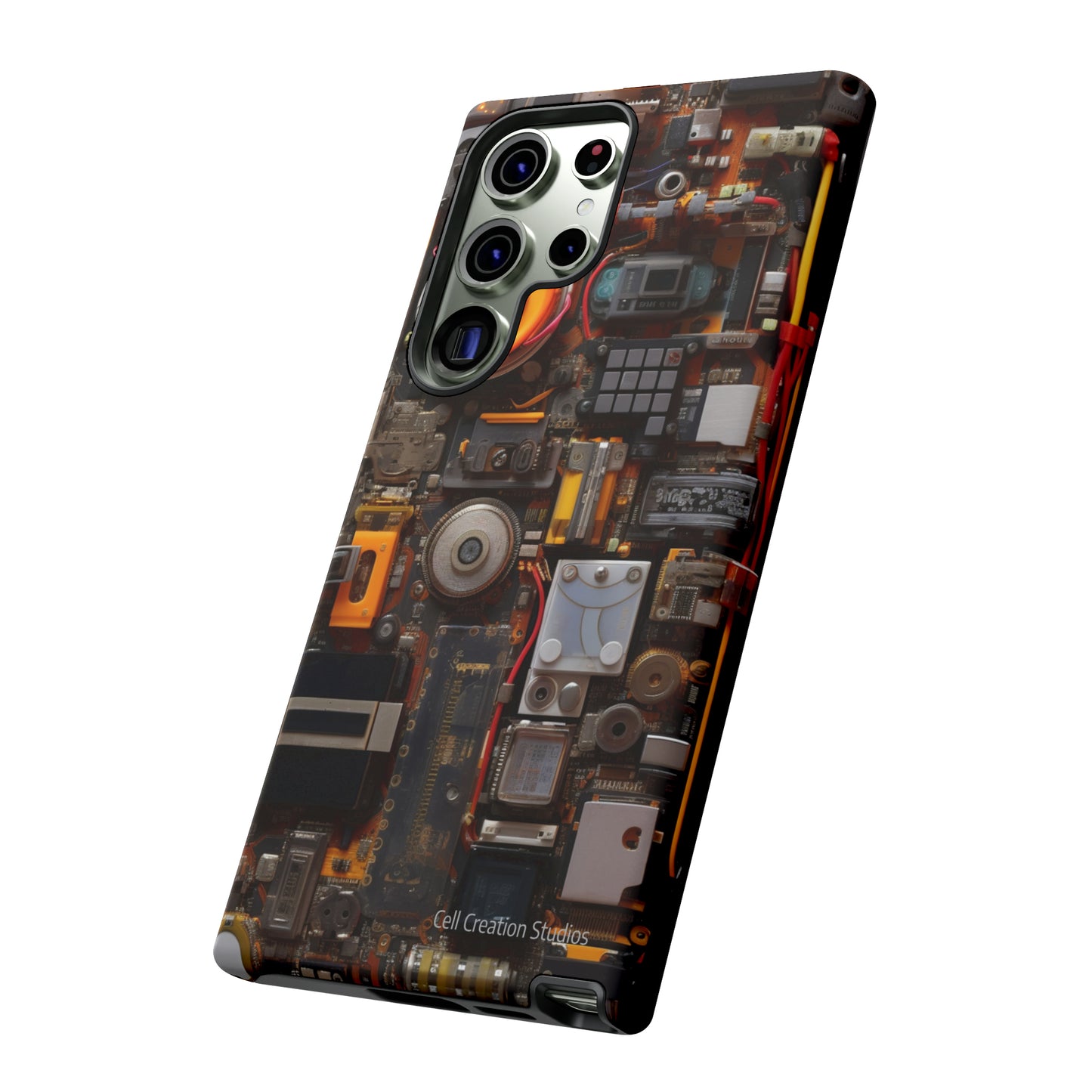 "TechInsight Guardian" -Tough Samsung Phone Cases