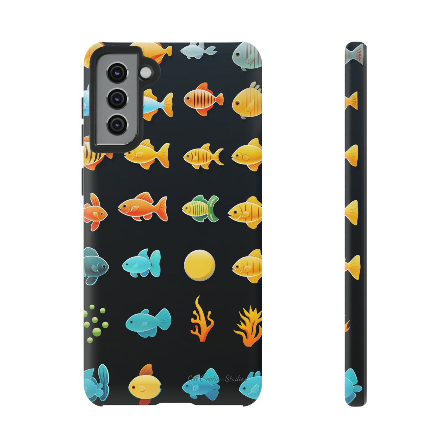 "AquaArt Fish" -Tough Phone Cases