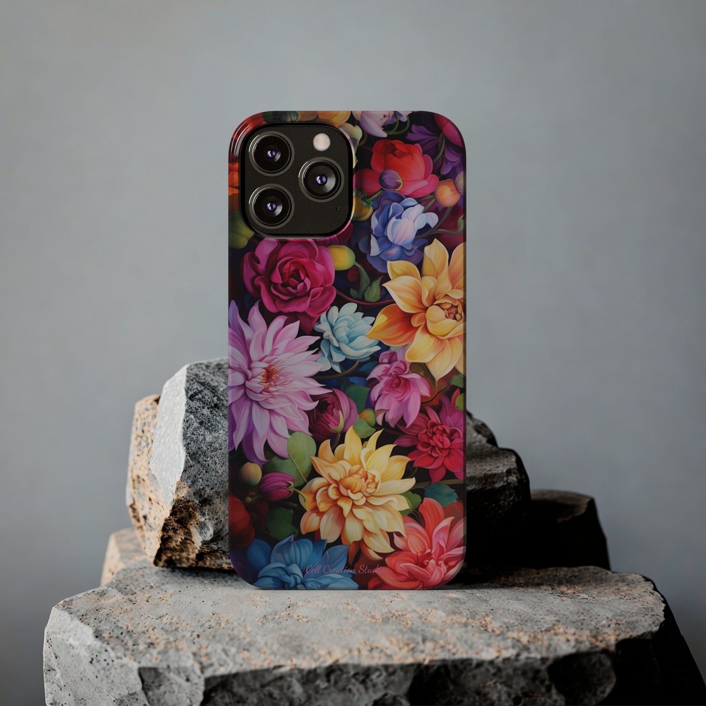 Introducing the "Blossom Beauty" Cell Phone Case – Elevate Your Style with Floral Charm -Slim Phone Cases