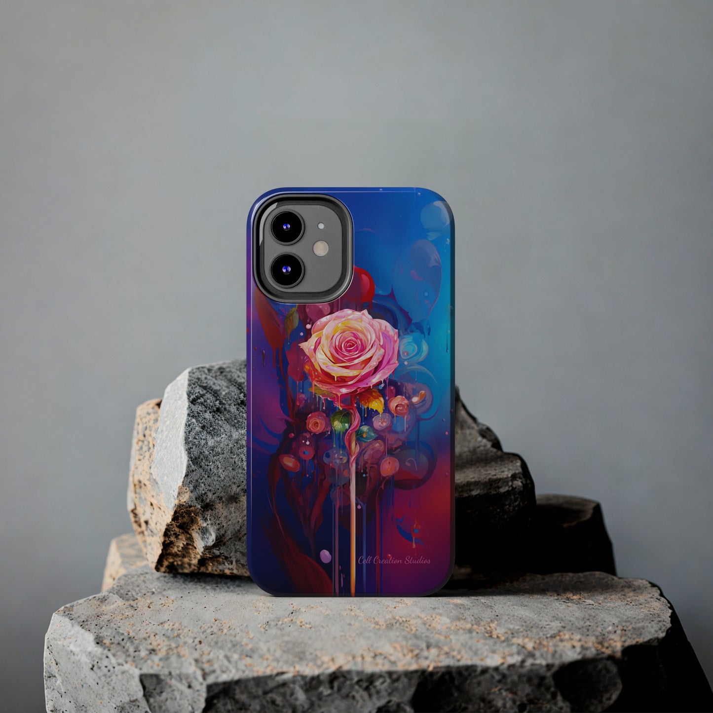 "Dreamy Rose Bloom Fantasy" -Tough iPhone Cases