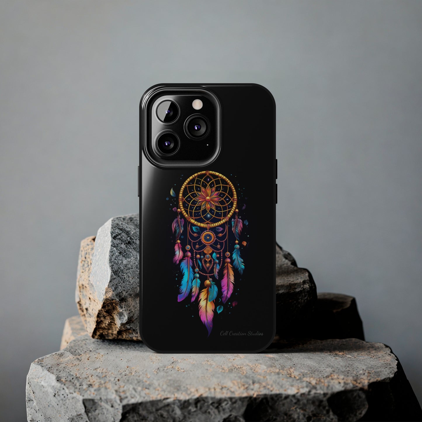 Introducing the "Dream Catcher Delight" Cell Phone Case – Embrace the Magic of Dreams -Tough Phone Cases