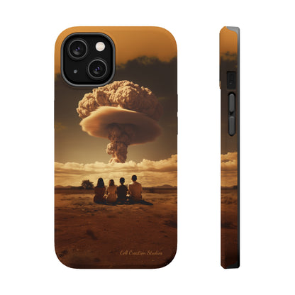 Introducing our "Skywatchers" Cell Phone Case - A Thought-Provoking Design -MagSafe Tough Cases