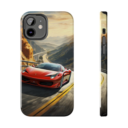 "Mountain Majesty Ferrari Edition" -Tough iPhone Cases