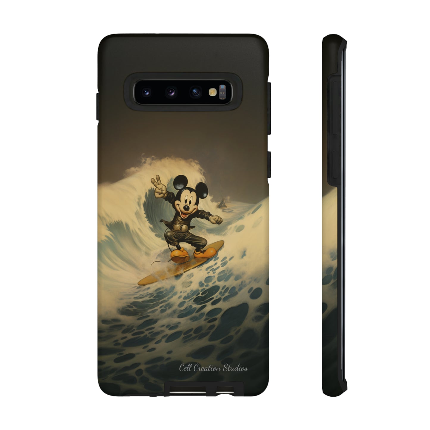 "Surf's Up Mickey" -Tough Samsung Phone Cases