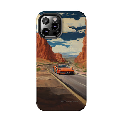 "Desert Racer Ferrari Edition" -Tough iPhone Cases