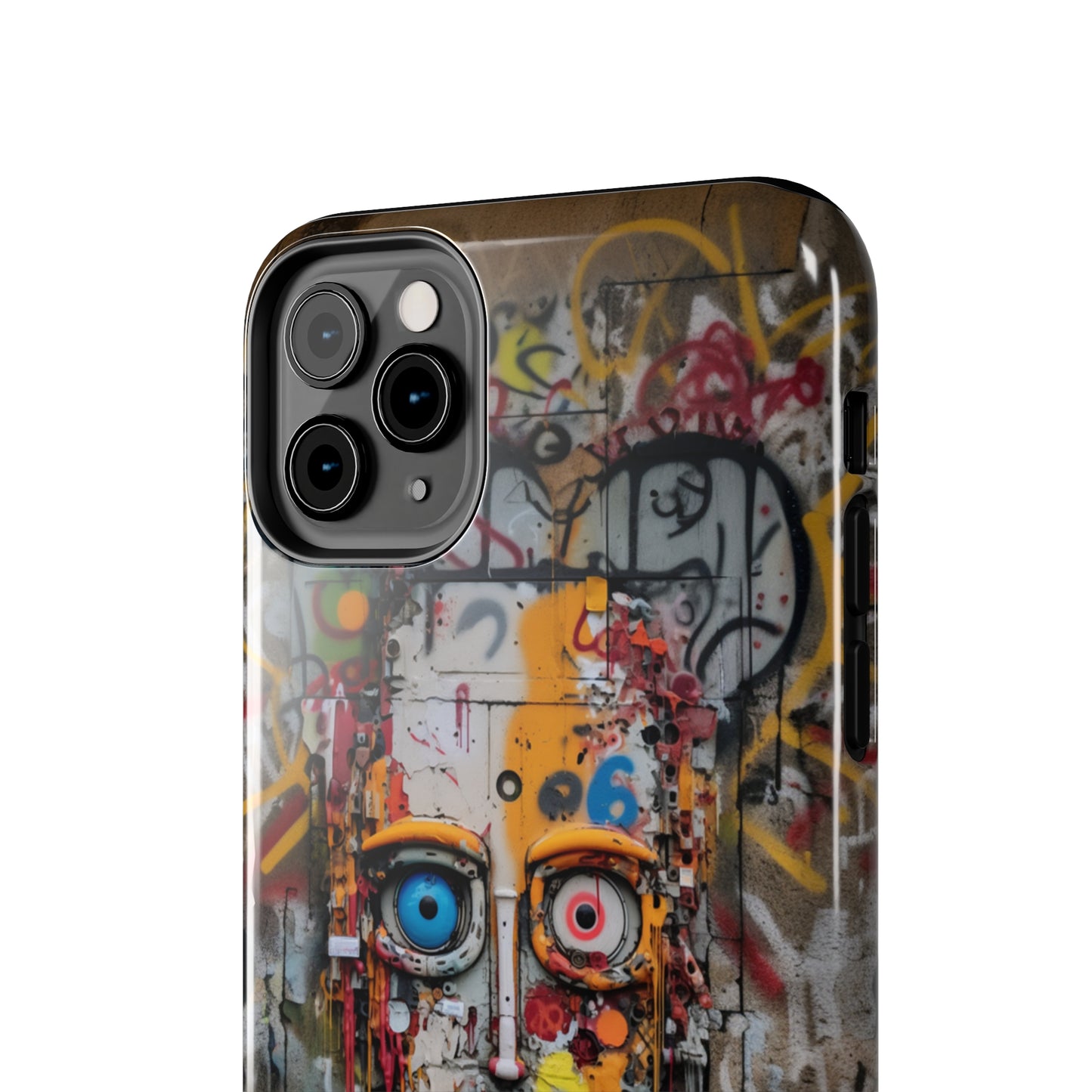 "Urban Graffiti Face" -Tough Phone Cases