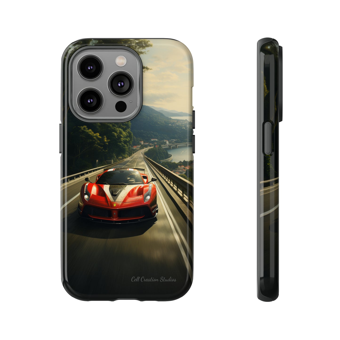 "Tropical Thrill Ferrari Edition" -Tough iPhone Cases