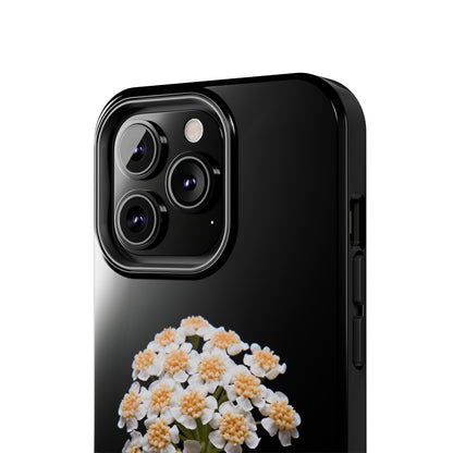 "Elegant Yarrow Bloom" Phone Case -Tough Phone Cases