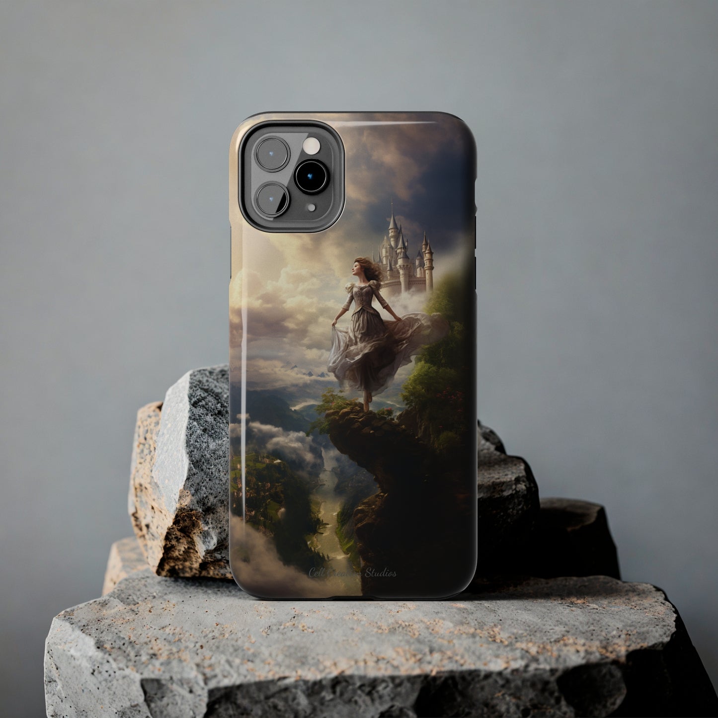 Introducing the "Enchanted Castle Discovery" Cell Phone Case – Uncover the Magic of The Castle On The Hilltop-Tough Phone Cases