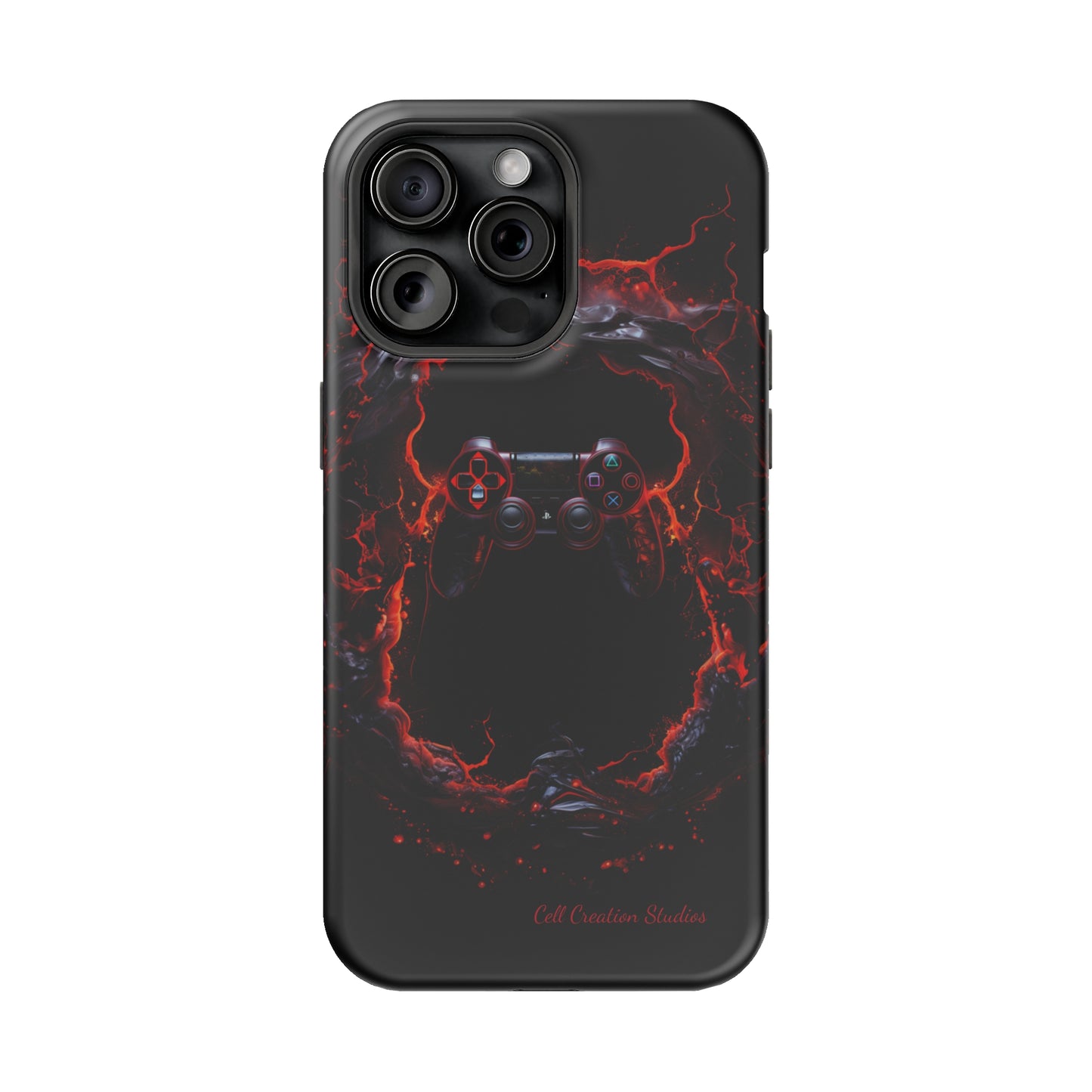 "InfernoGamer Plasma Burst" -MagSafe Tough iPhone Cases