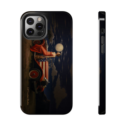 Introducing the "Desert Dreamer - 1920s Americana" Cell Phone Case – Embrace Nostalgic Elegance with Vintage Desert Charm -Tough Phone Cases