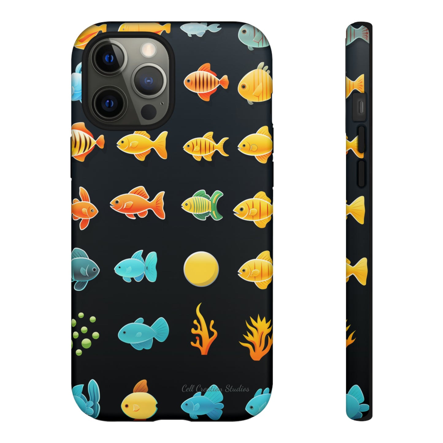 "AquaArt Fish" -Tough Phone Cases