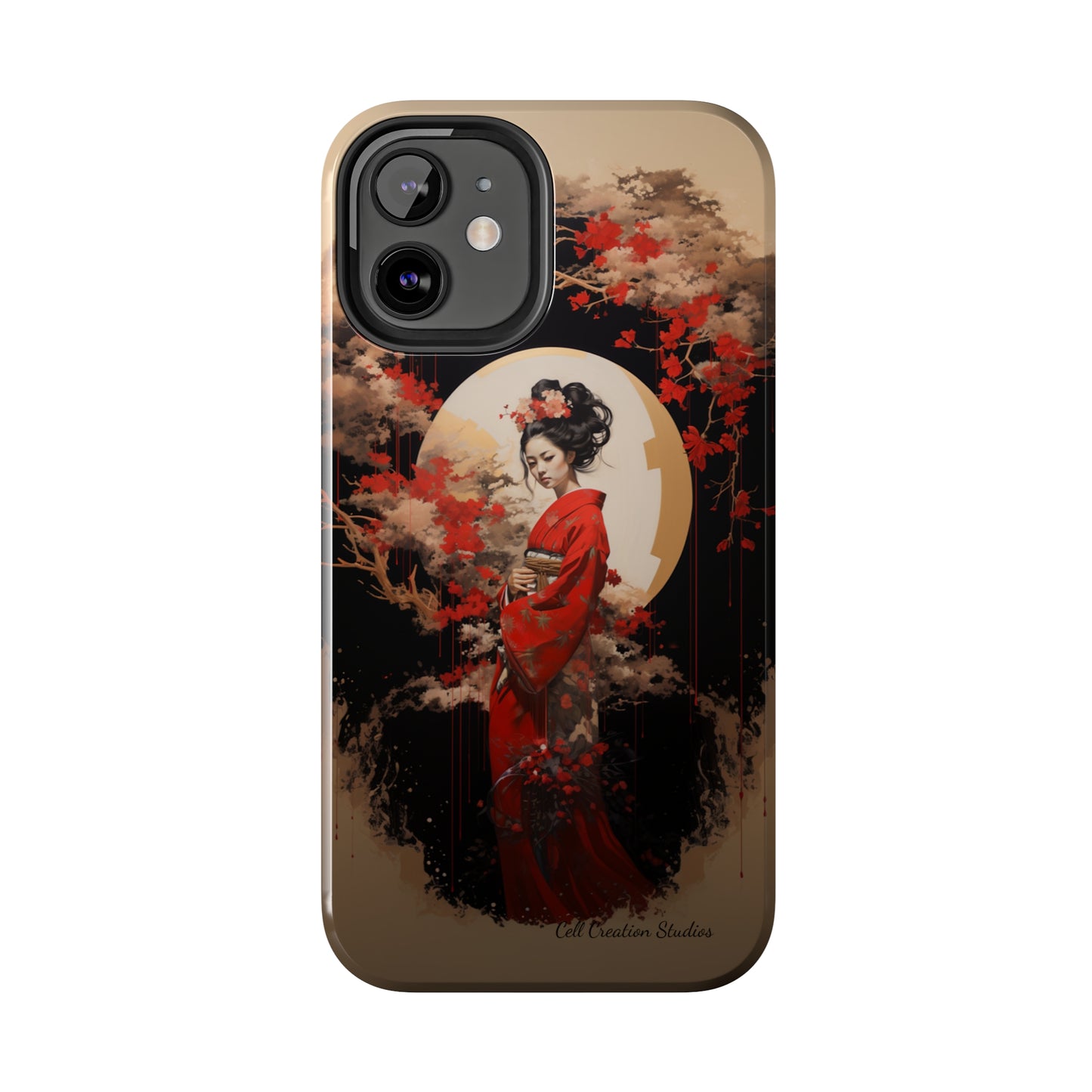 "Japanese Geisha Art" Phone Case -Tough Phone Cases