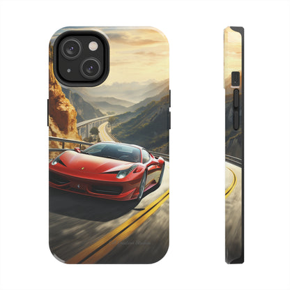 "Mountain Majesty Ferrari Edition" -Tough iPhone Cases