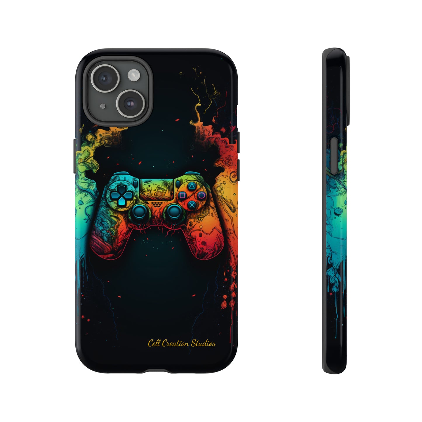 "ColorBlast Gaming" -Tough iPhone Cases