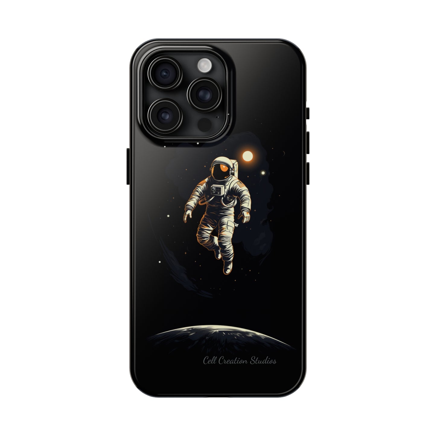 "Cosmic Explorer Astronaut" -Tough iPhone Cases