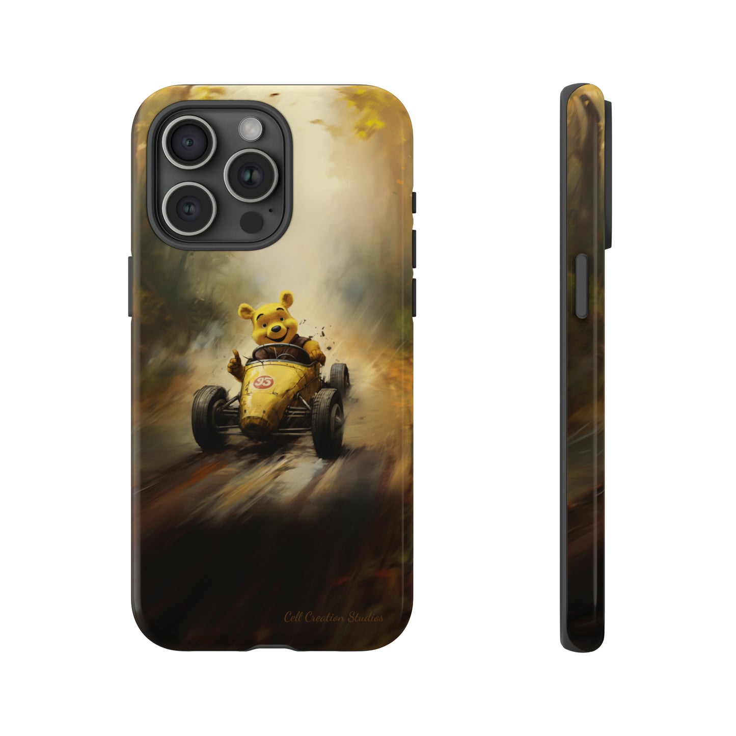 "Winnie-the-Pooh's Victory Lap" Phone Case -Tough Cases