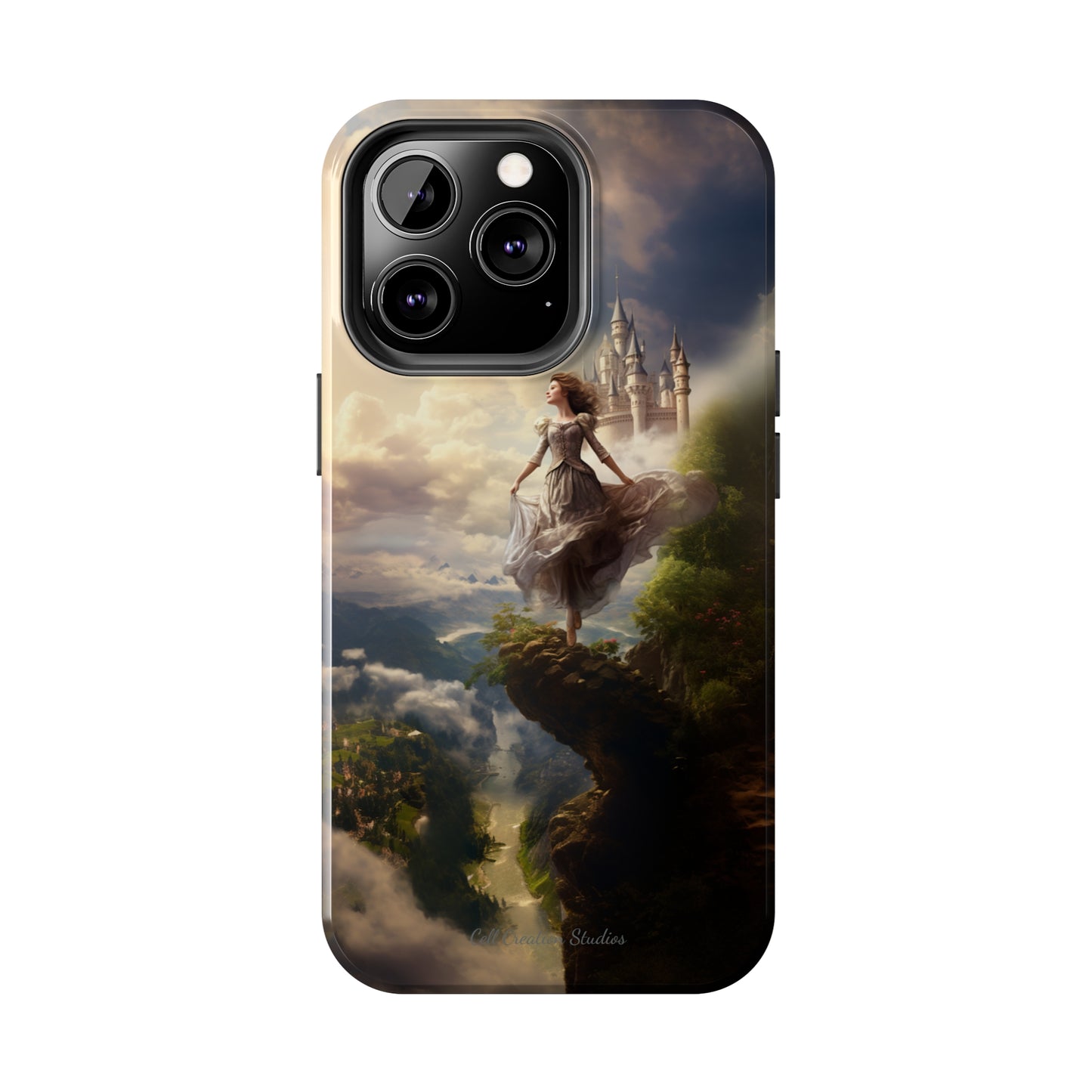 Introducing the "Enchanted Castle Discovery" Cell Phone Case – Uncover the Magic of The Castle On The Hilltop-Tough Phone Cases