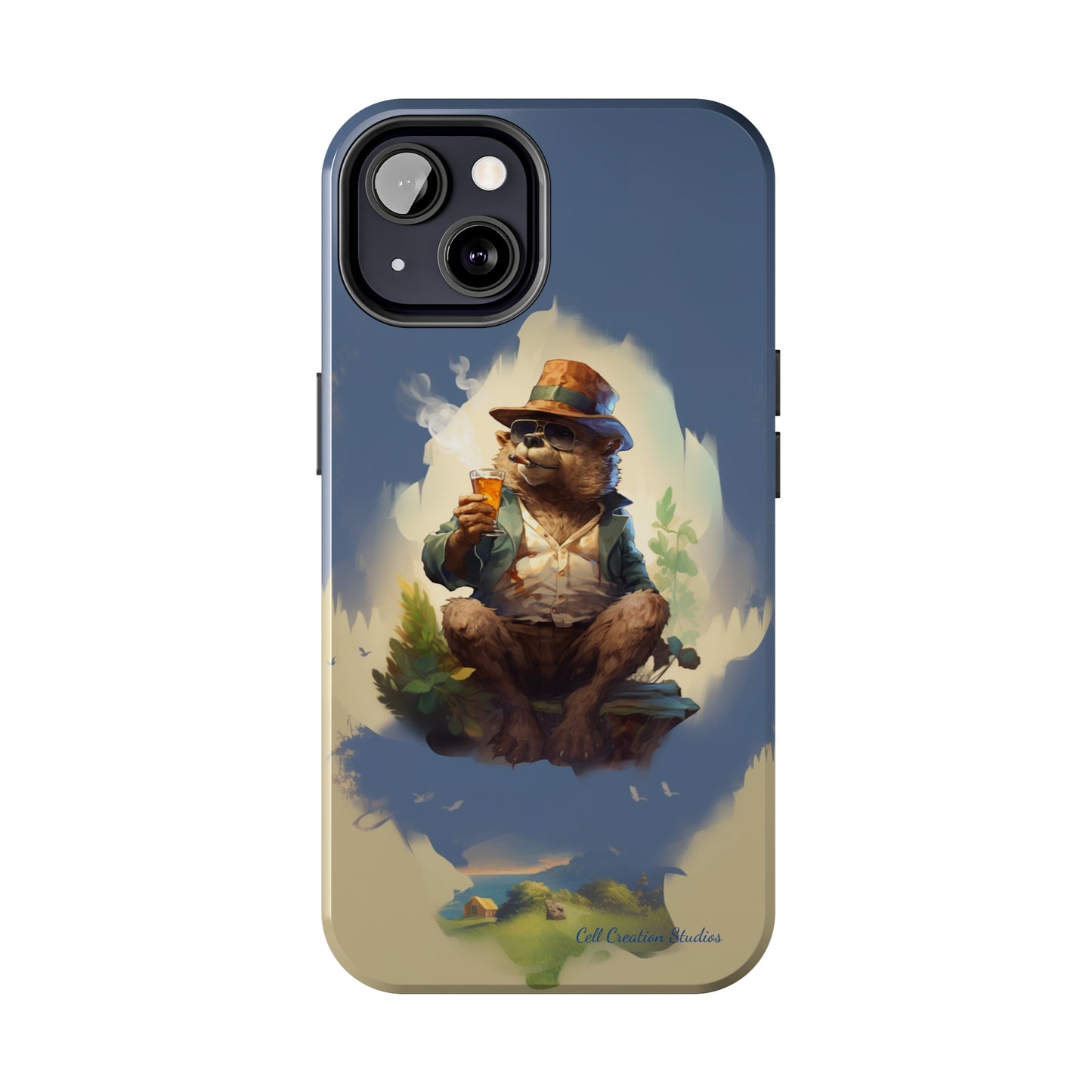 Introducing the "Bear's Homeward Bound" Cell Phone Case – Where Dreams of Home Come Alive -Tough Phone Cases