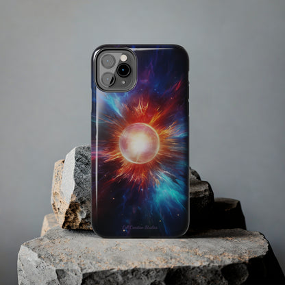 Introducing the "Stellar Cataclysm" Cell Phone Case – Capture the Cosmic Drama of a Neutron Star Explosion! -Tough Phone Cases