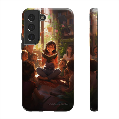 Introducing the "Inspiring Teacher's Tale" Cell Phone Case – Capture the Joy of Storytime -Tough Cases