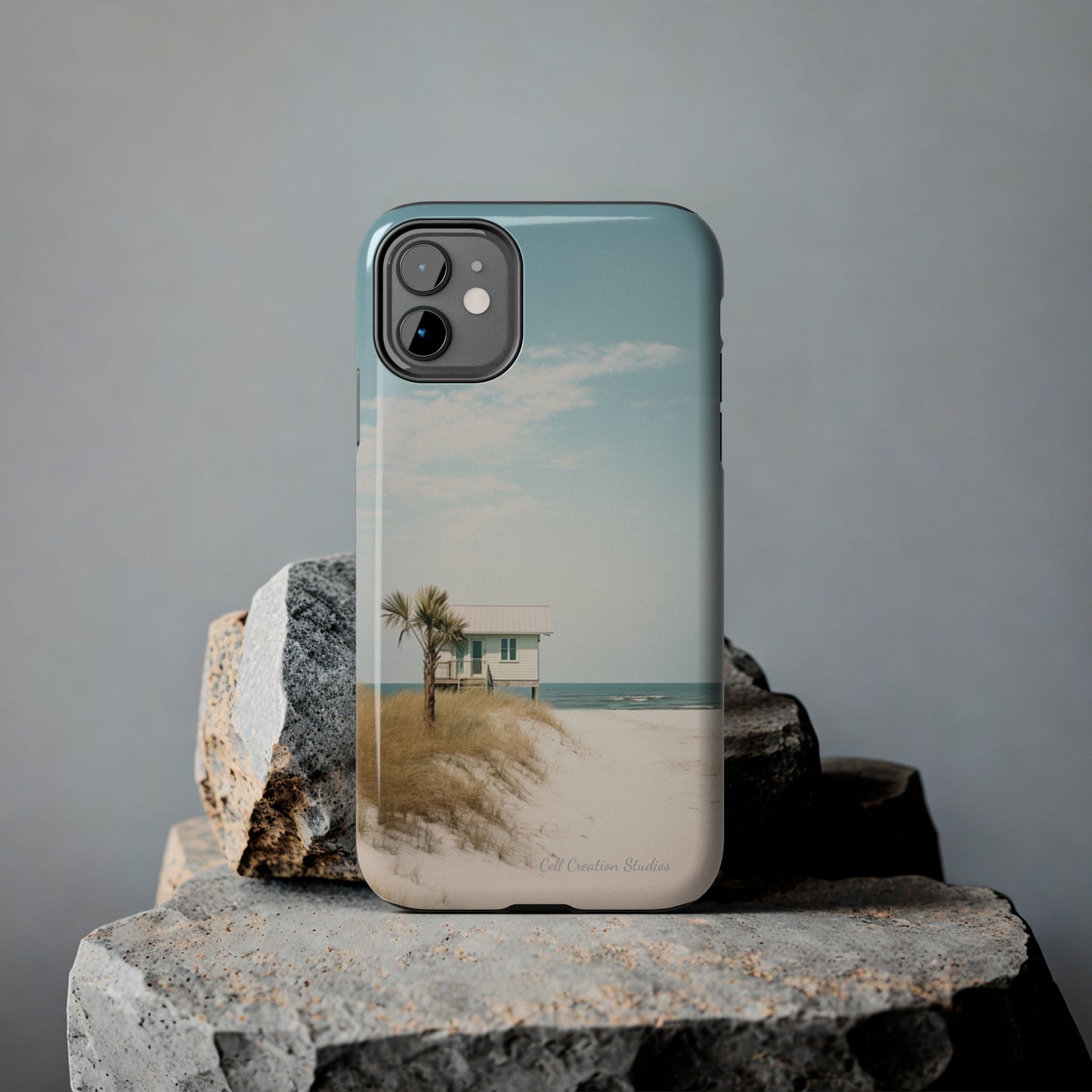 "Seaside Haven" -Tough iPhone Cases