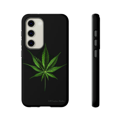 "Cannabis Chic" Marijuana Leaf Phone Case -Tough Cases