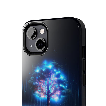 Introducing the "Luminous Tree" Cell Phone Case – Illuminate Your Style with Nature's Glow -Tough Phone Cases