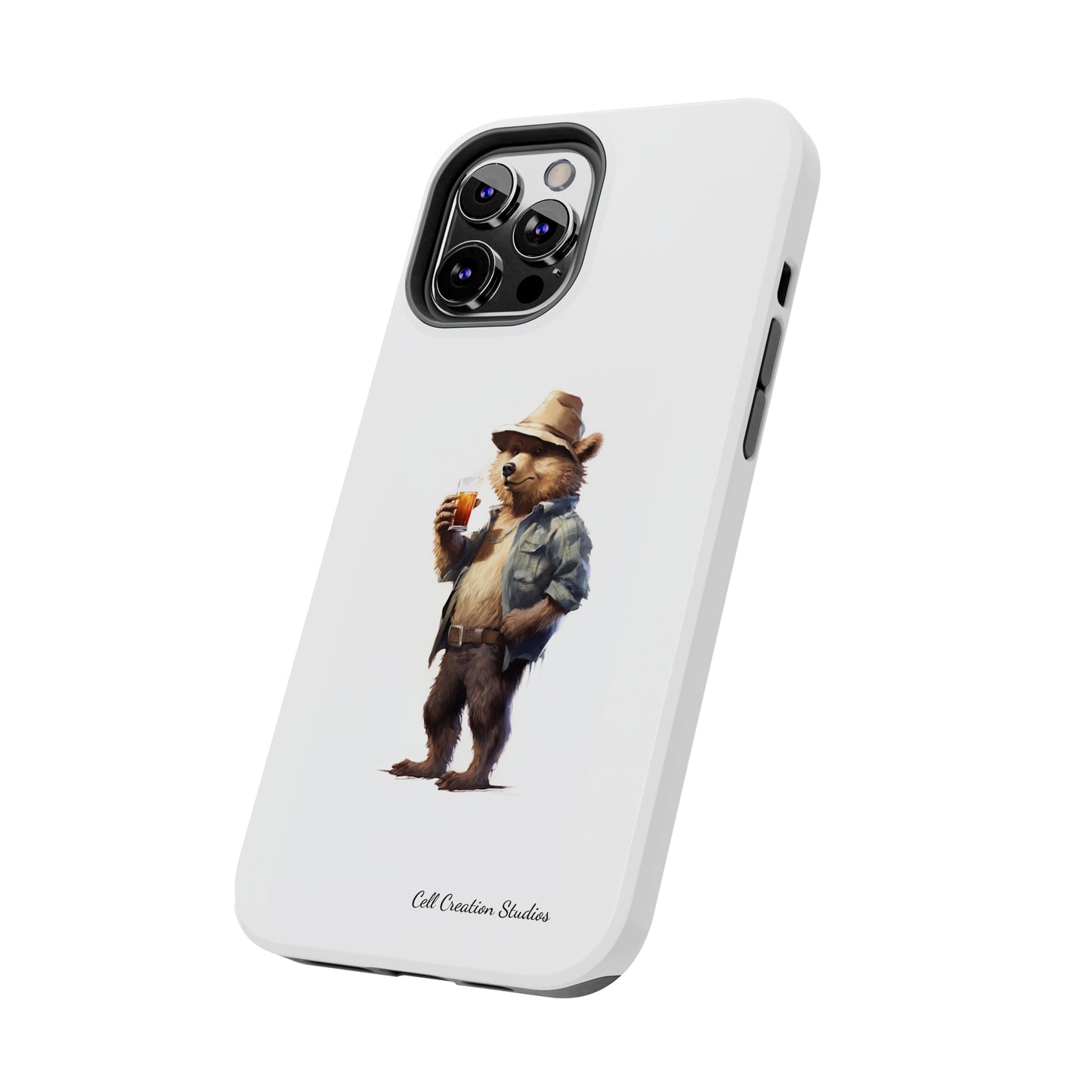 Introducing the "Bear Cheers" Cell Phone Case – The Fun Companion -Tough Phone Cases