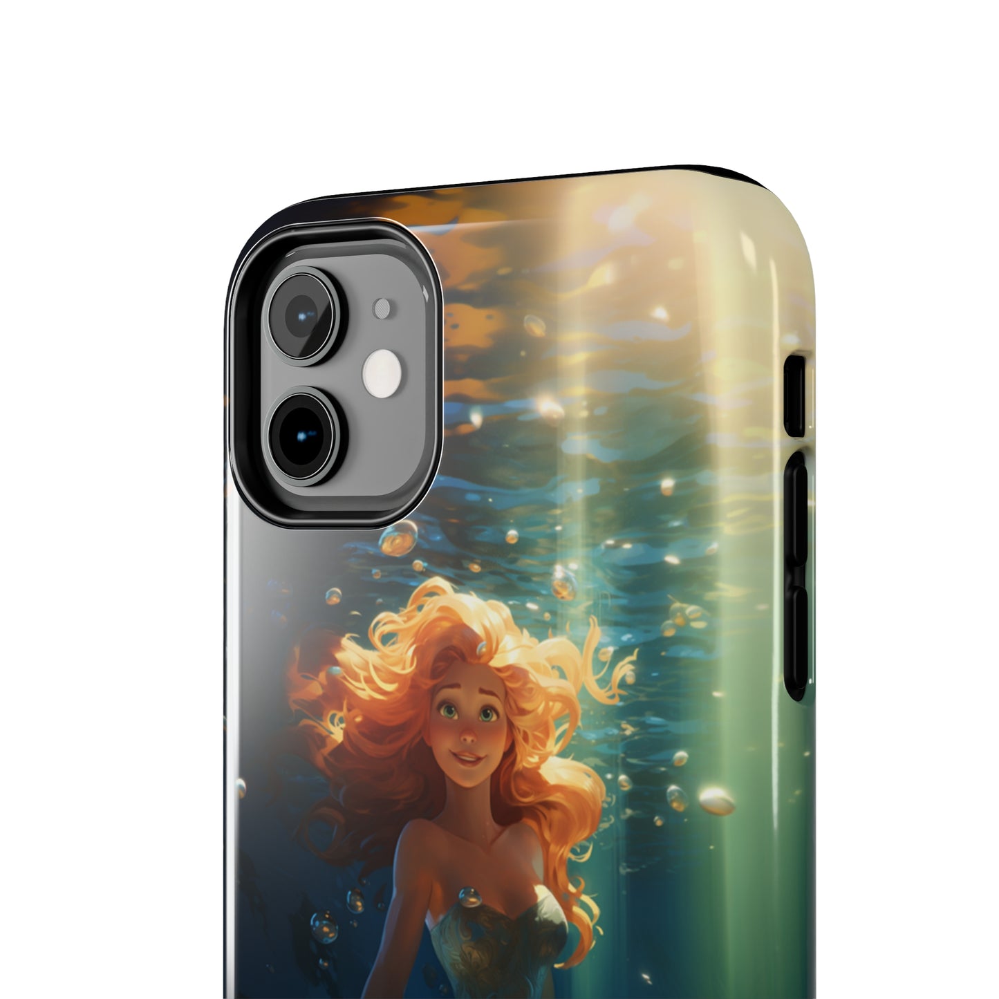 Dive into Enchantment with Our "Ariel Little Mermaid" Phone Case -Tough Phone Cases