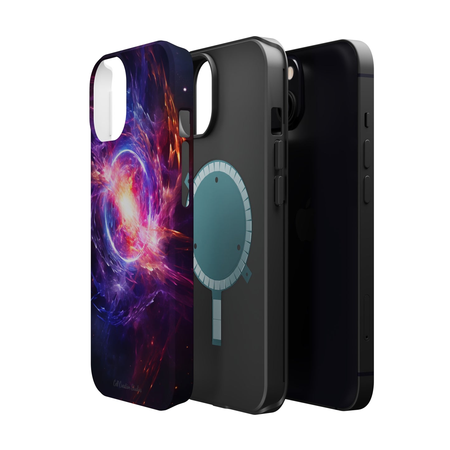 Introducing the "Celestial Explosion" Cell Phone Case – Witness the Drama of a Neutron Star Explosion! -MagSafe Tough Cases