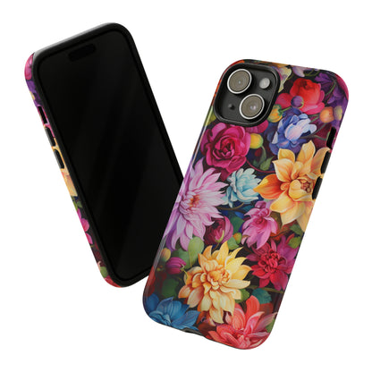 Introducing the "Blossom Beauty" Cell Phone Case – Elevate Your Style with Floral Charm -Tough Cases