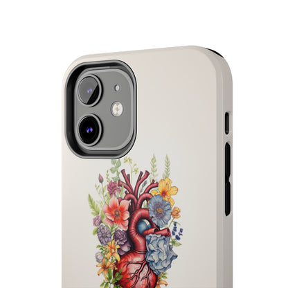 "Blooming Hearts" -Tough iPhone Cases