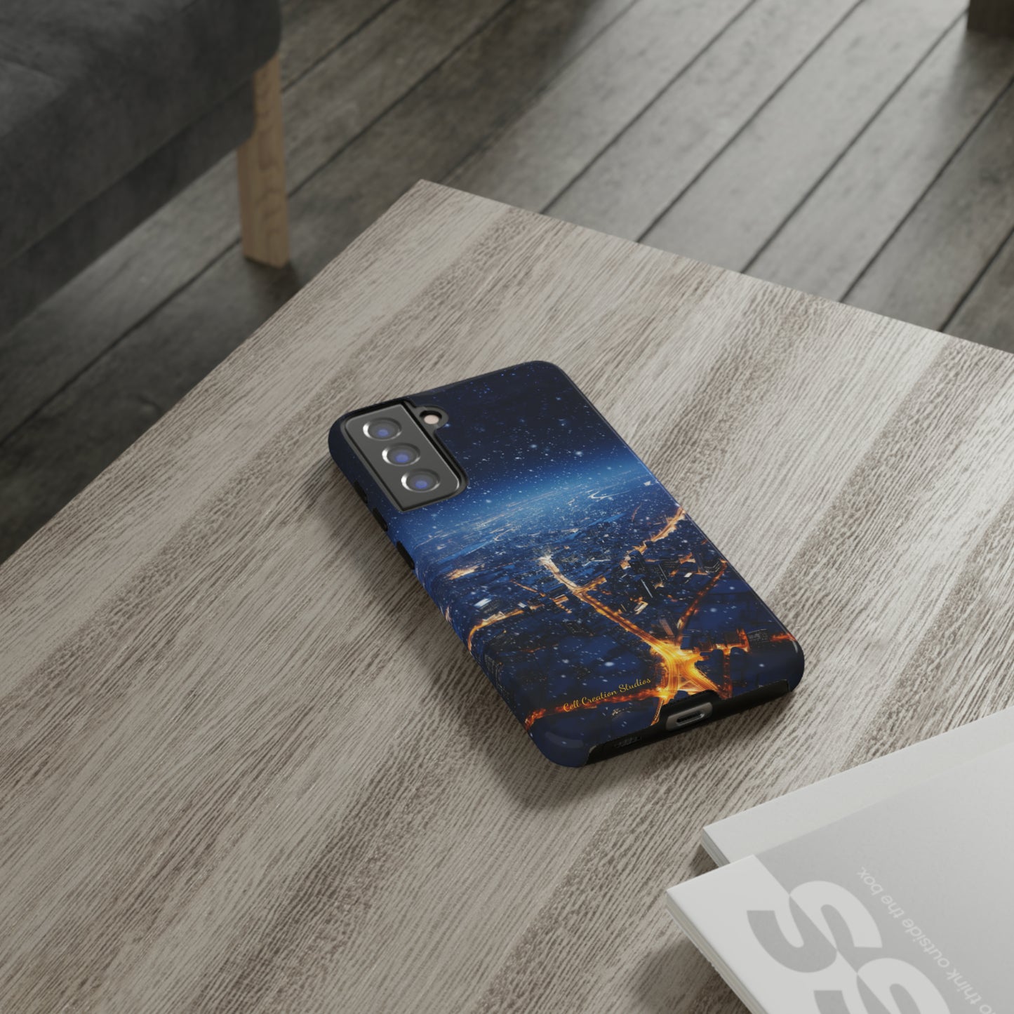 "Urban Snowfall Glow" -Tough Samsung Phone Cases