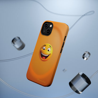 Introducing the "Laughing Emoji" Cell Phone Case – Carry Laughter Everywhere -MagSafe Tough Cases