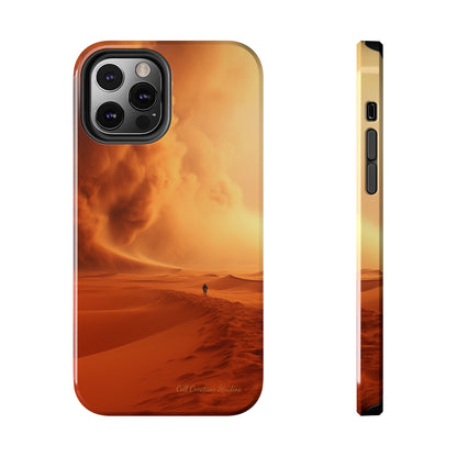 Introducing the "Desert Wanderer" Cell Phone Case – Embark on a Journey through Sand and Storm -Tough Phone Cases