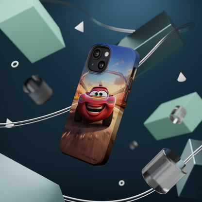 The " Smiling Red Racer" Phone Case -MagSafe Tough Cases