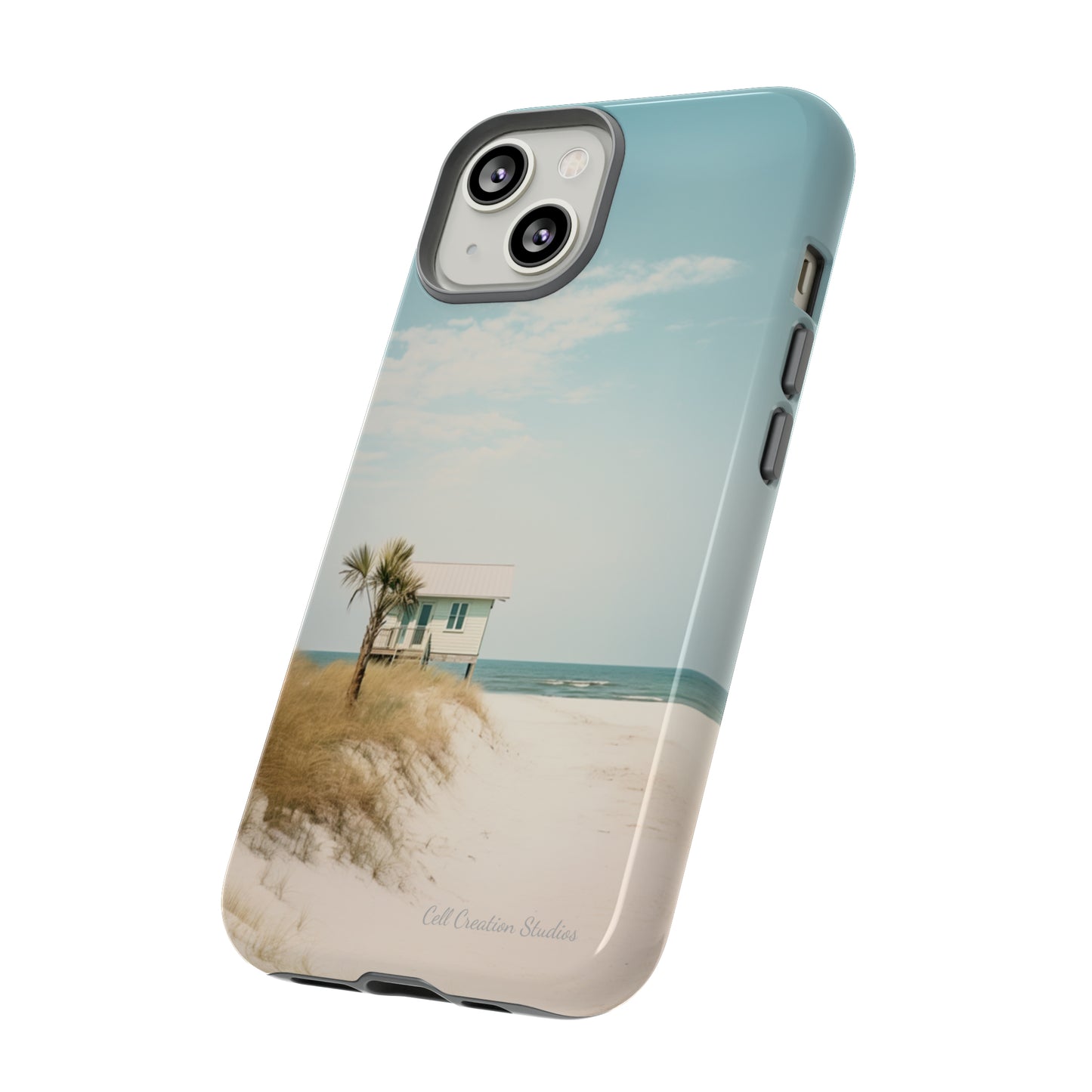 "Seaside Haven" -Tough iPhone Cases