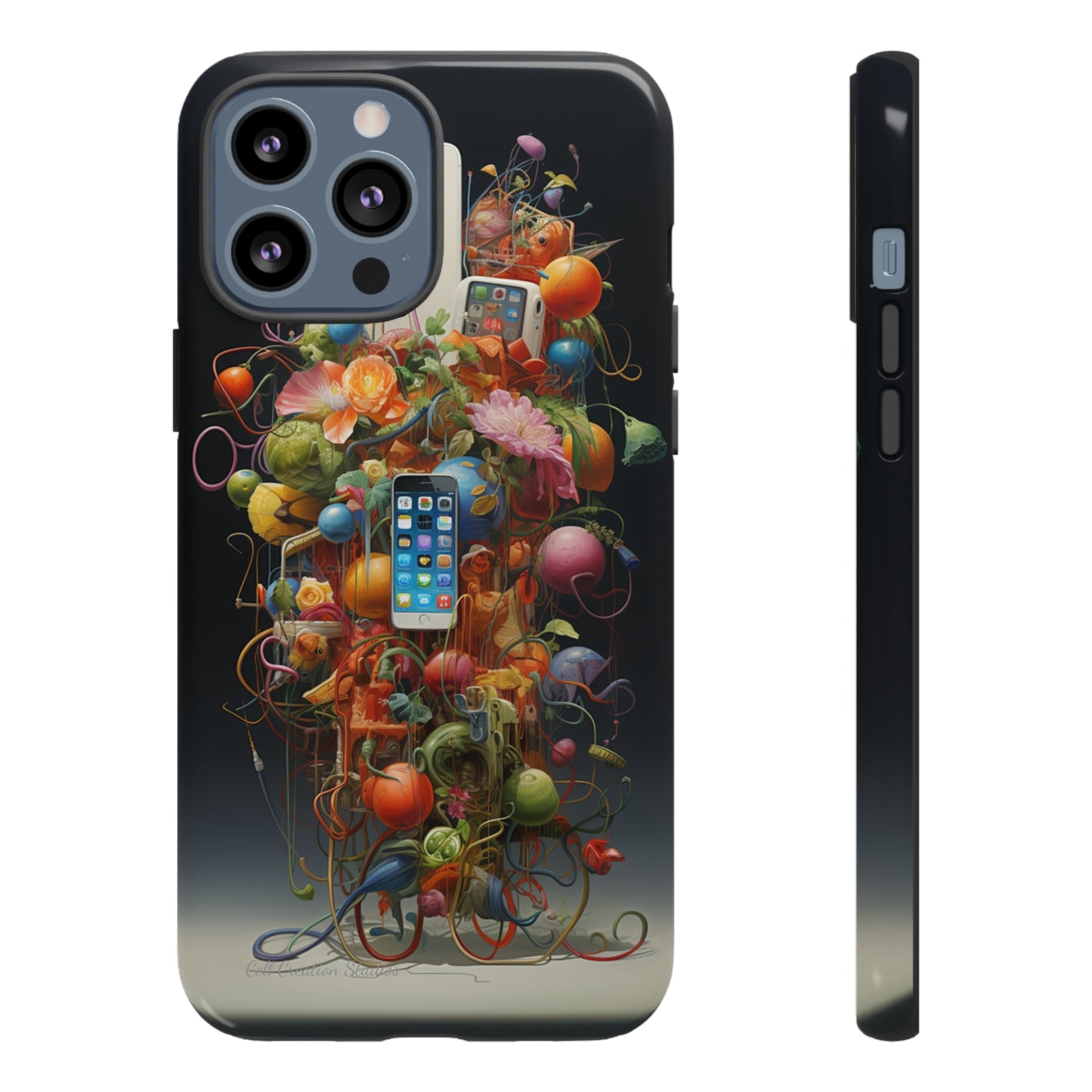 Introducing the "NatureFusion" Cell Phone Case – Where Technology Blossoms into Beauty!