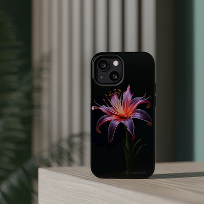 "Vibrant Purple Lily" Phone Case -MagSafe Tough Cases