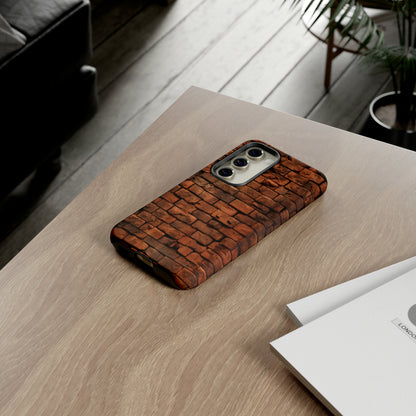 Introducing our "Urban Brick Wall" Cell Phone Case – the perfect blend of urban style and device protection -Tough Cases