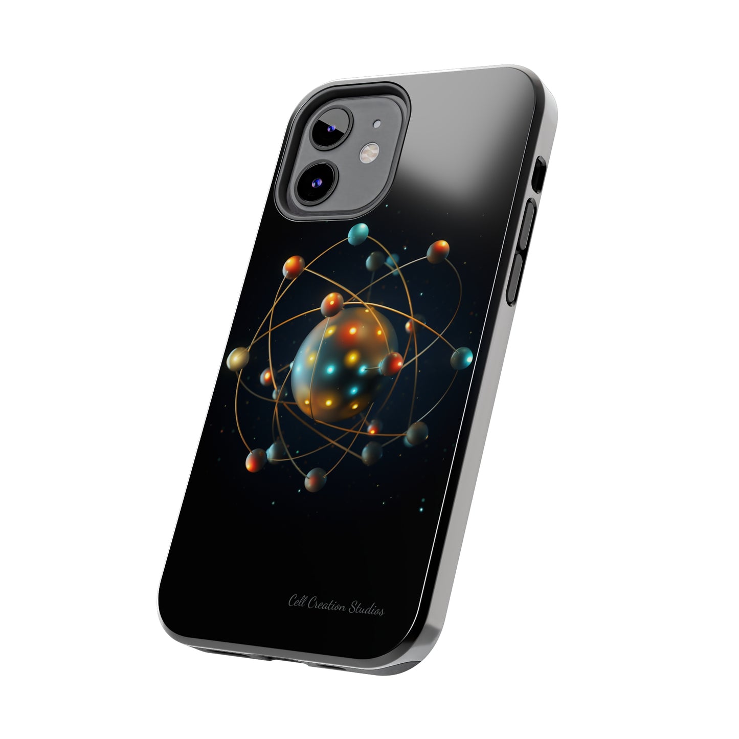 The "Atomic Elegance" Phone Case -Tough Phone Cases