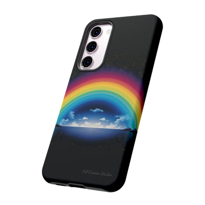 "Vibrant Skies: Rainbow Sunset" Cell Phone Case -Tough Cases